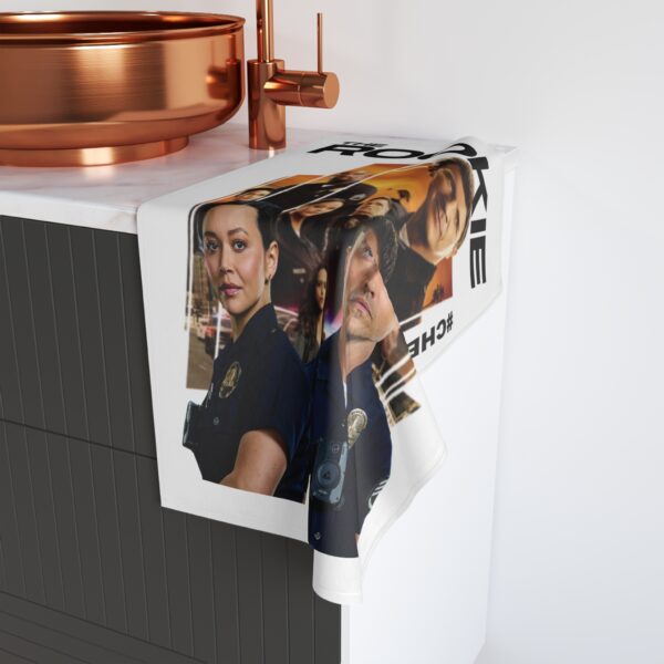 ChenFord – Rookie inspired Hand Towel - Kitchen Towel, TV Show Fandom Decor