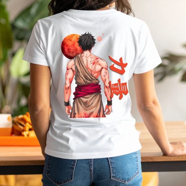 Warrior Back Print Hoodie | Strength Tee